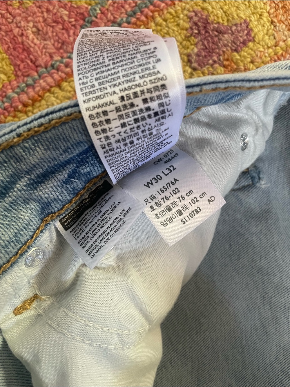 Levi's SUPERLOW BOOTCUT WOMEN'S JEANS 30x32 - Picture 4 of 7
